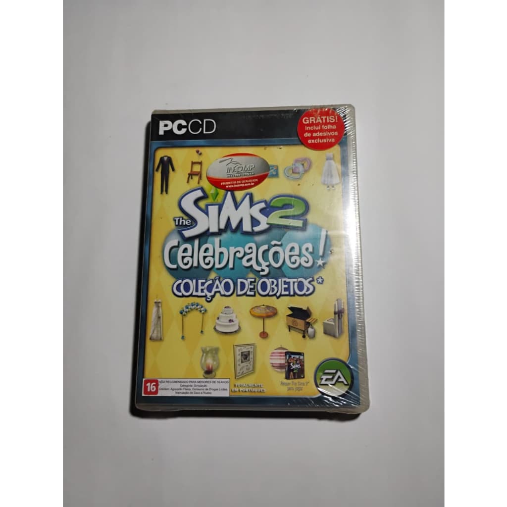 The Sims 2 DLC - Celebrações (LACRADO Raridade)
