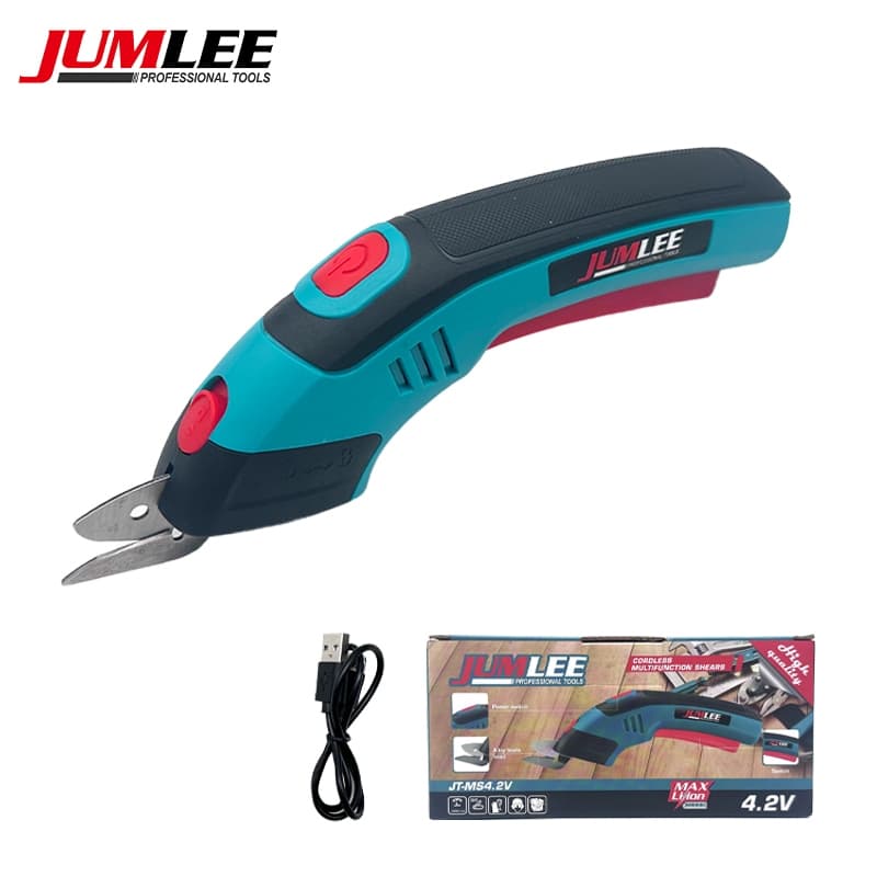 Tesoura multifuncional recarregável sem fio Ferramenta para corte de tecidos domésticos e trabalhos manuais