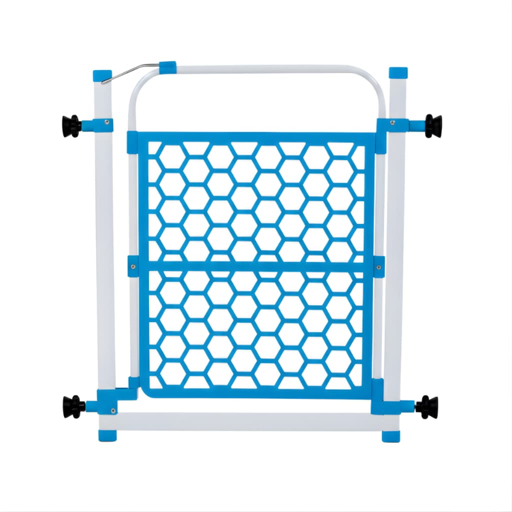 Portão Pet Colorido Grade Para Cachorro 78cm A 83cm Cercado de Proteção