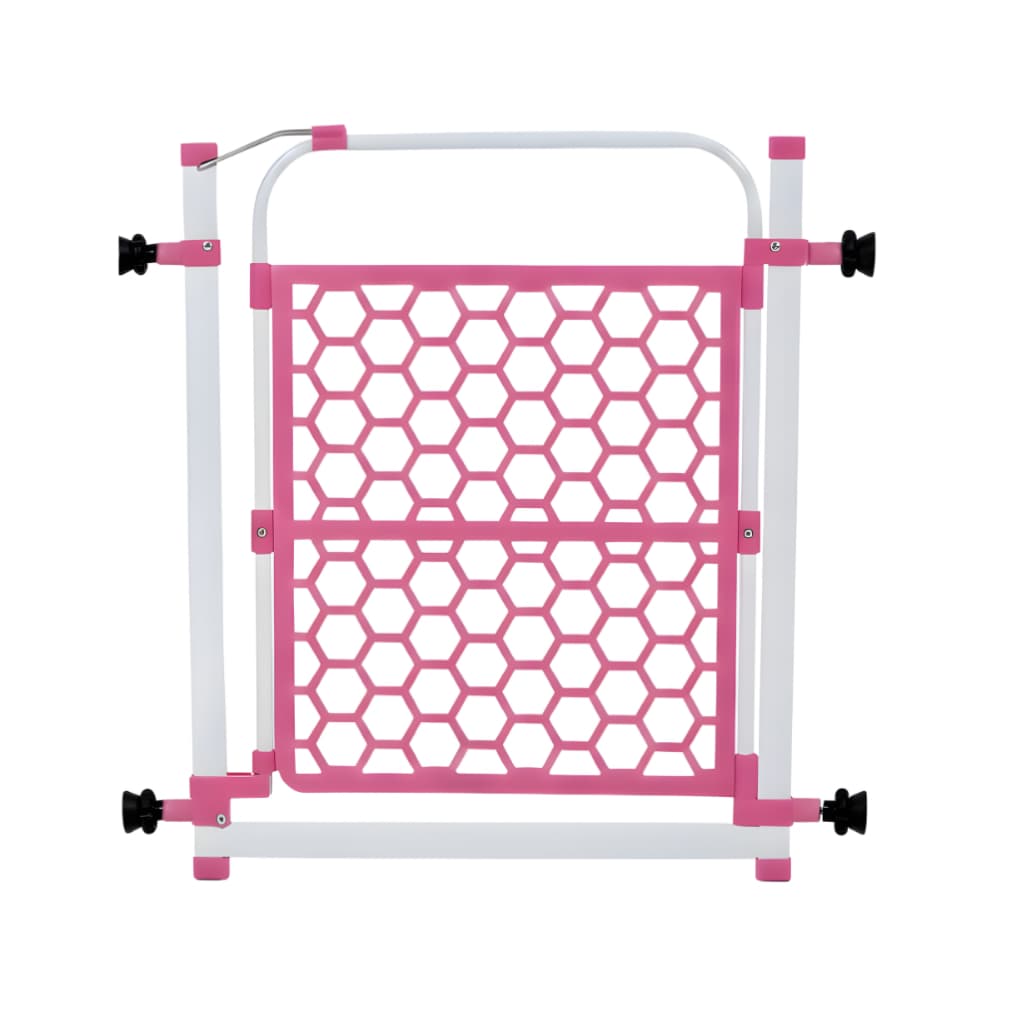 Grade de Segurança Para Animais domésticos 78cm a 83cm Rosa