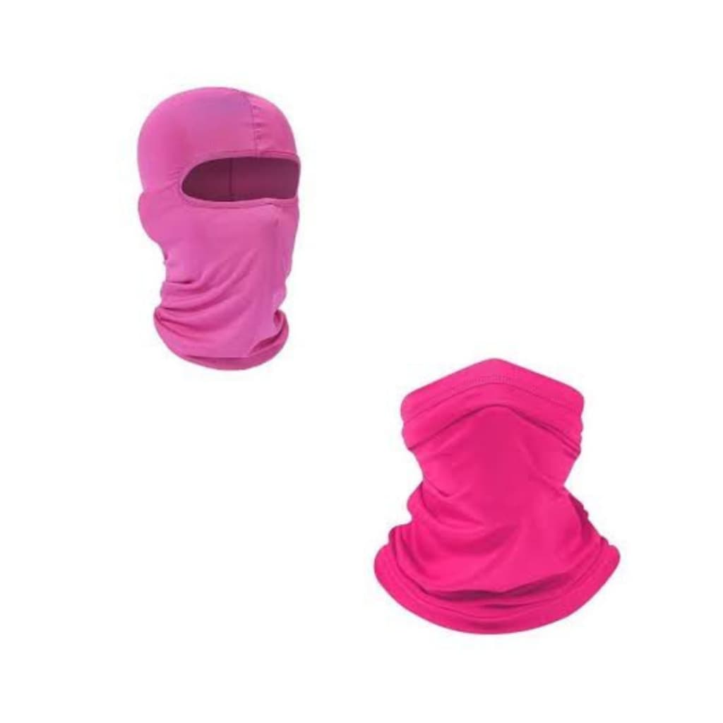 Touca Ninja + Bandana Balaclava Gorro Ciclismo motoboy motociclista