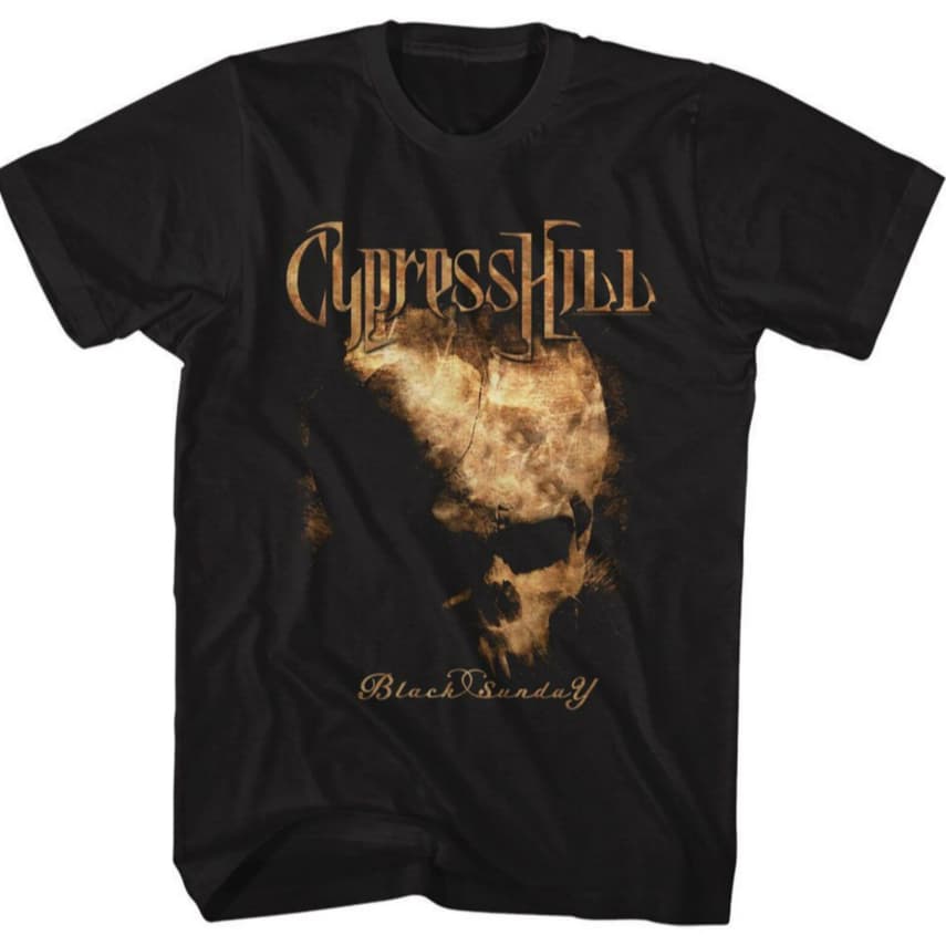 Camiseta Camisa Blusa Algodão Cypress Hill Black Sunday