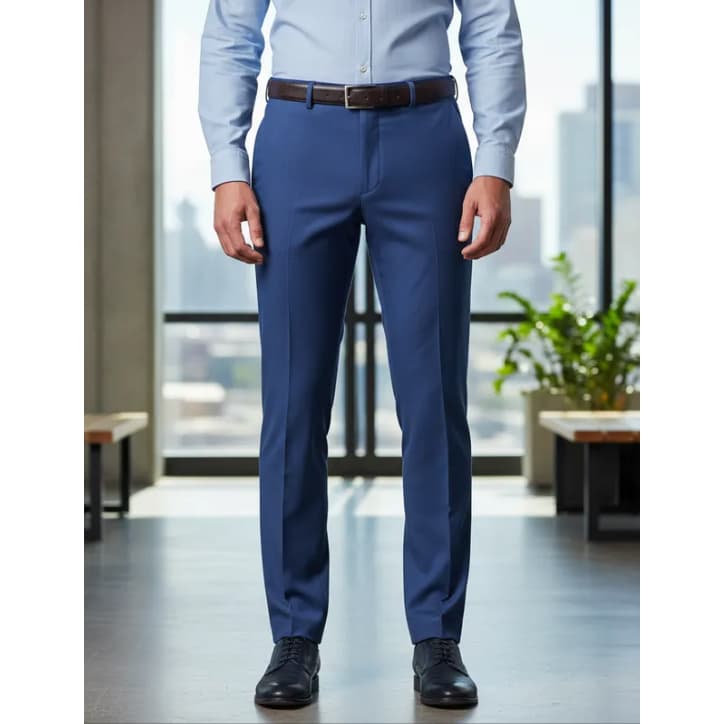 Calça Social Masculina Esporte Fino Slim Alfaiataria Premium Confortável Lycra