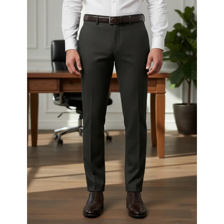 Calça Social Masculina Alfaiataria Confortável Slim Luxo Premium Esporte Fino