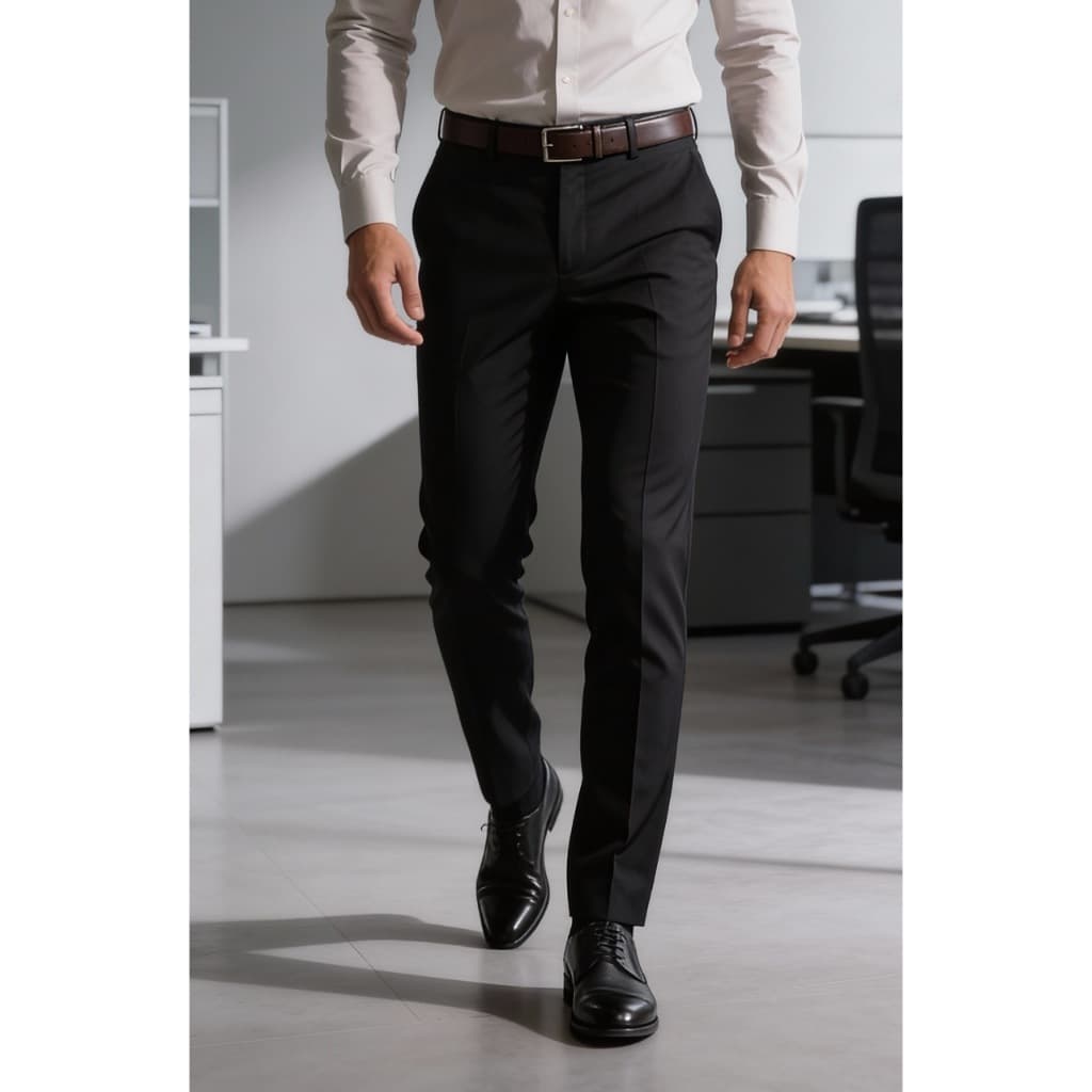 Calça Slim Masculina Social Elastano Alfaiataria Premium Terno Esporte Fino