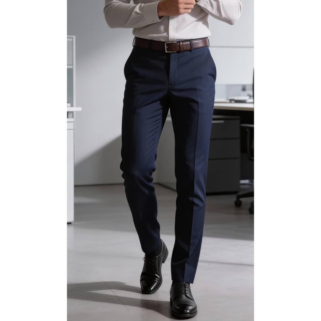 Calça Social Masculina Alfaiataria Slim Elastano Terno Luxo Confortável Premium