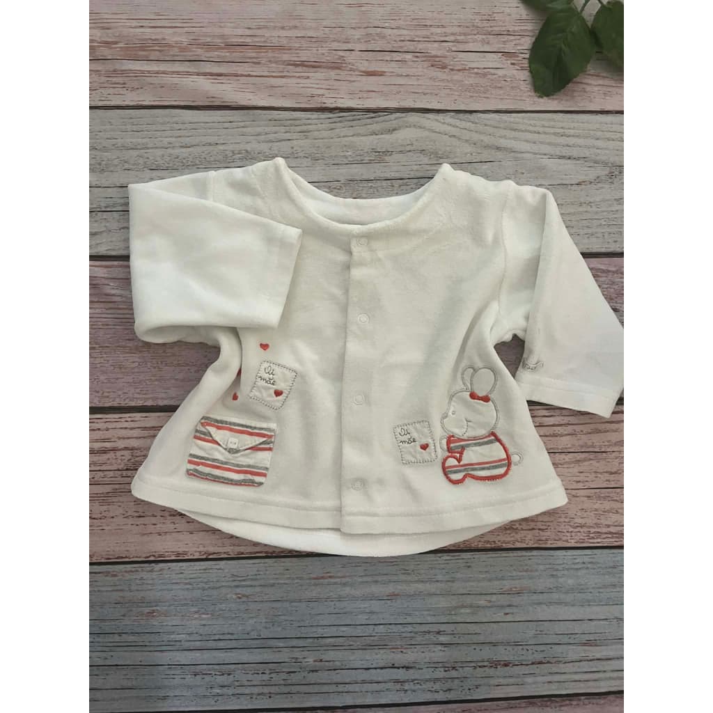 casaquinho branco - DESAPEGO