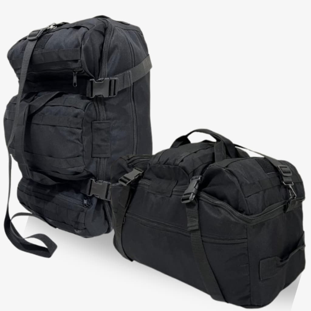 Mala Mochila Costurado com Tecido Impermeável Muito Resistente 80 LITROS