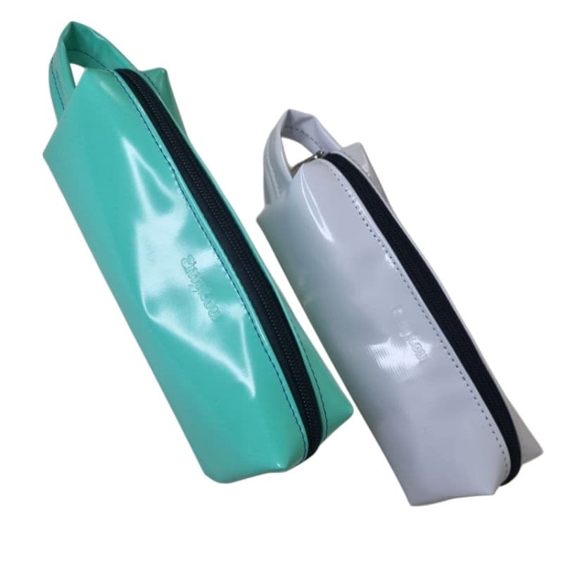 Estojo Simples Térmico Branco/Verde Agua Para Armazenar Insulina ou Medicamentos