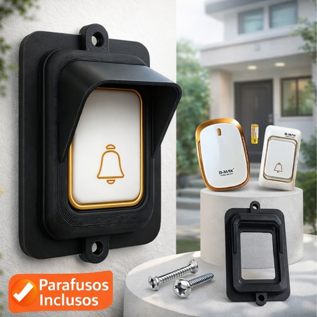 Protetor Campainha Chuva Anti Furto | Knup KP-CA329 / B-Max BM-603 /Obee JK02-AC