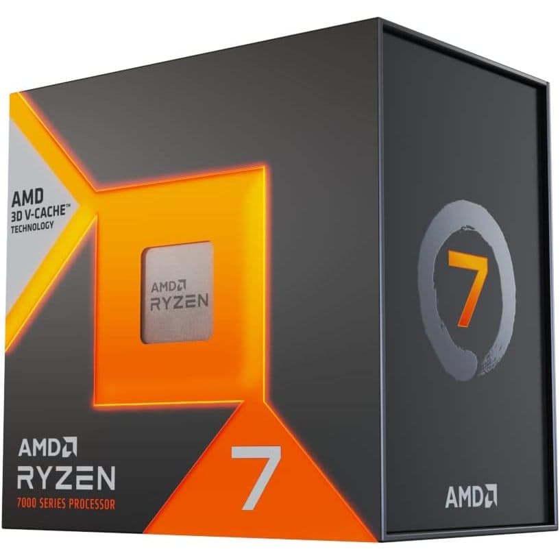 Processador AMD Ryzen 7 7800X3D 8 Núcleos 16 Threads AM5 Gamer Alto Desempenho