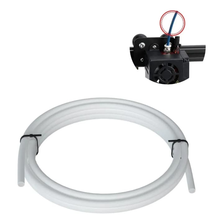 Tubo de Teflon PTFE 2mm x 4mm 1.75mm 3D Printer