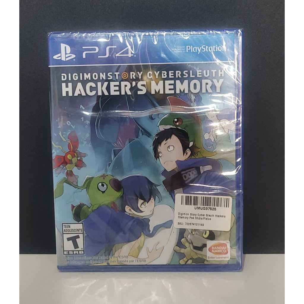 Digimon Story Cyber Sleuth Hacker's Memory Ps4 Mídia Física (Lacrado)