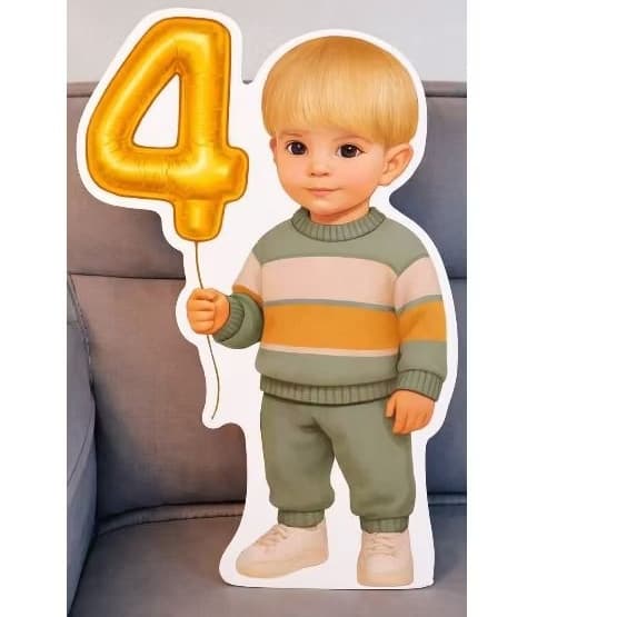 1 Display de Chão Totem Festa Personalizado Foto Mdf Toten para Festa LEIA A DESCRIÇÃO