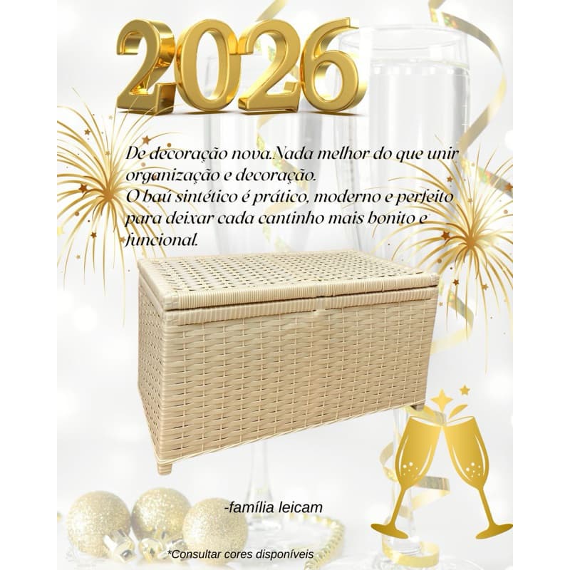 BAU EM SINTETICO 70X40X40 com 112 LITROS