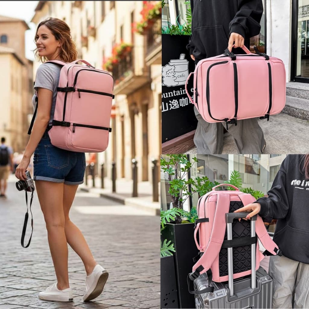 Mochila Moda Laptop Viagem Escolar Resistente À água Executiva Notebook Impermeável Viral