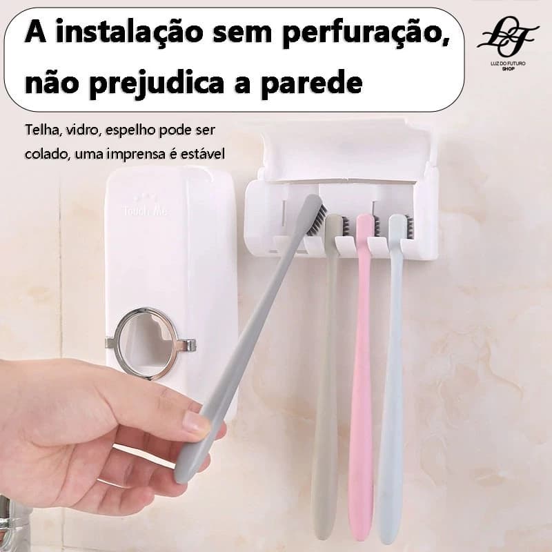 Dispensador de escova de dentes, suporte para escova de dentes, banheiro, banheiro, porta-escovas de dentes