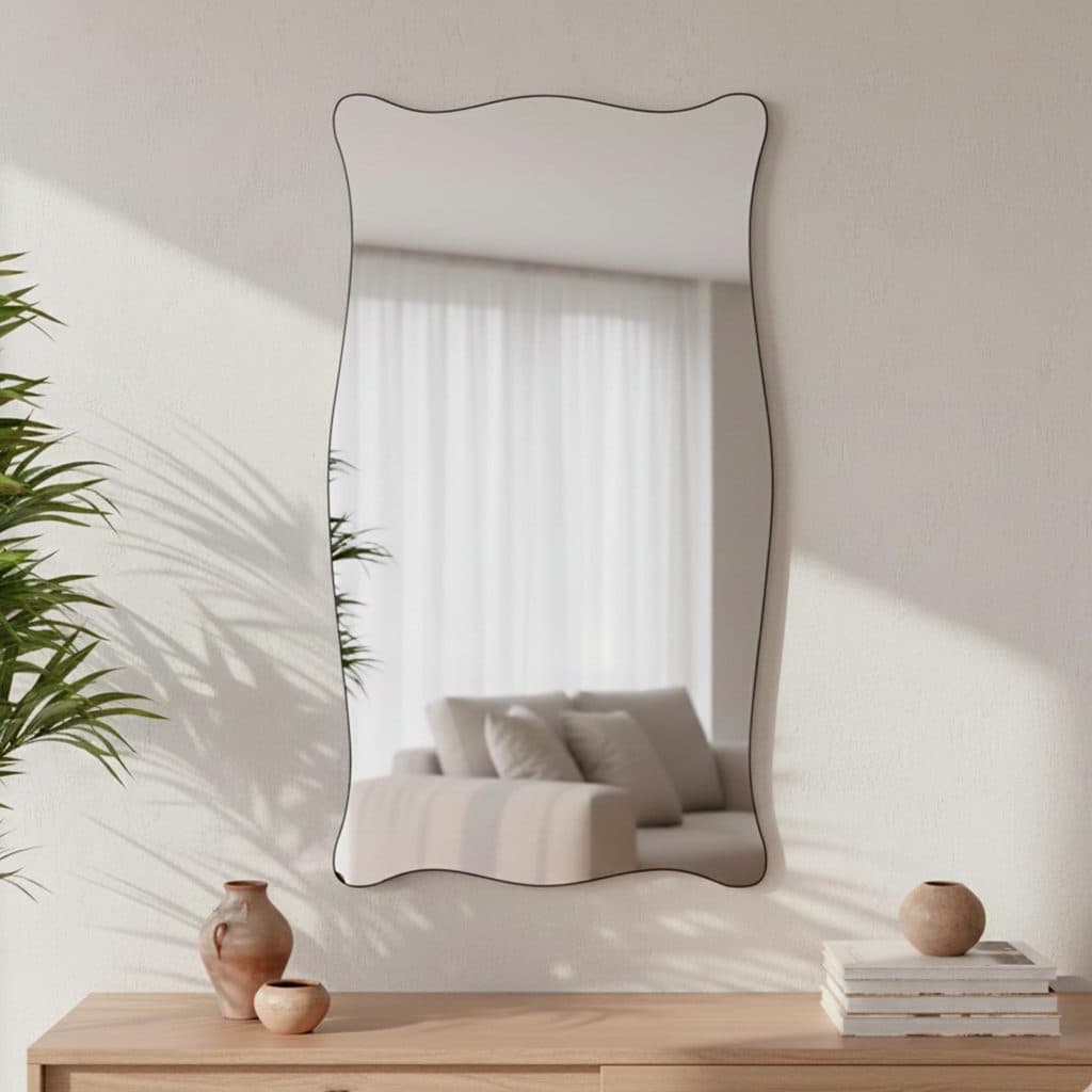 Espelho Orgânico Decorativo Grande 60x110cm - Mod. Paris