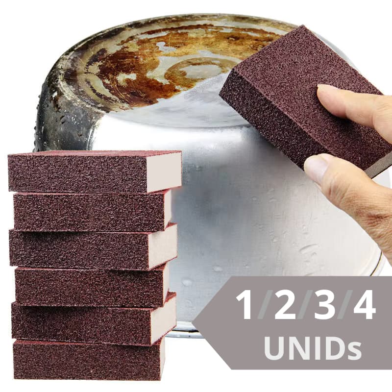 Esponja Mágica Remove Ferrugem e Risco para Forno Panela Inox TOP