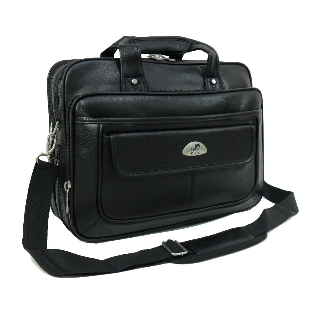 Bolsa Pasta Maleta Alça Tiracolo Notebook 16.0 Couro Sintético impermeável Masculina Feminina