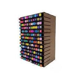 Colmeia Suporte para 168 Canetinhas Touch | Organizador Profissional / Porta Marcadores