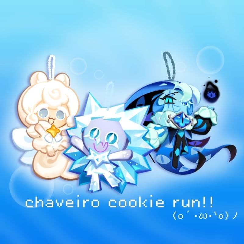Chaveiros cookie run!! PLASTIFICADOS (*σ>∀<)σ