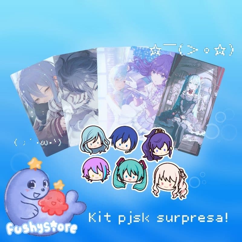 Kit Surpresa pjsk/vocaloid (*´▽｀) (Leia a descrição!)