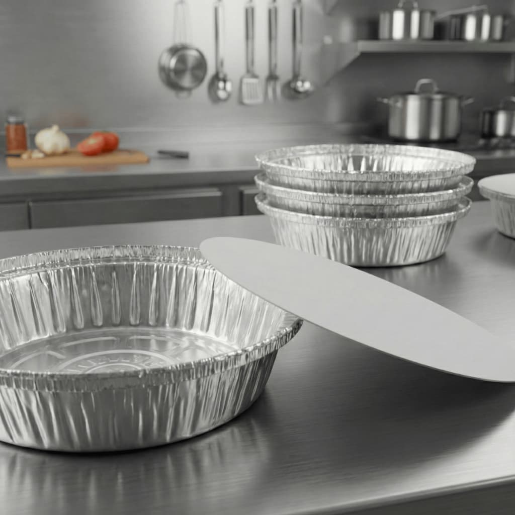 Marmitex de Alumínio Wyda 480ml com Tampa 100 Unidades