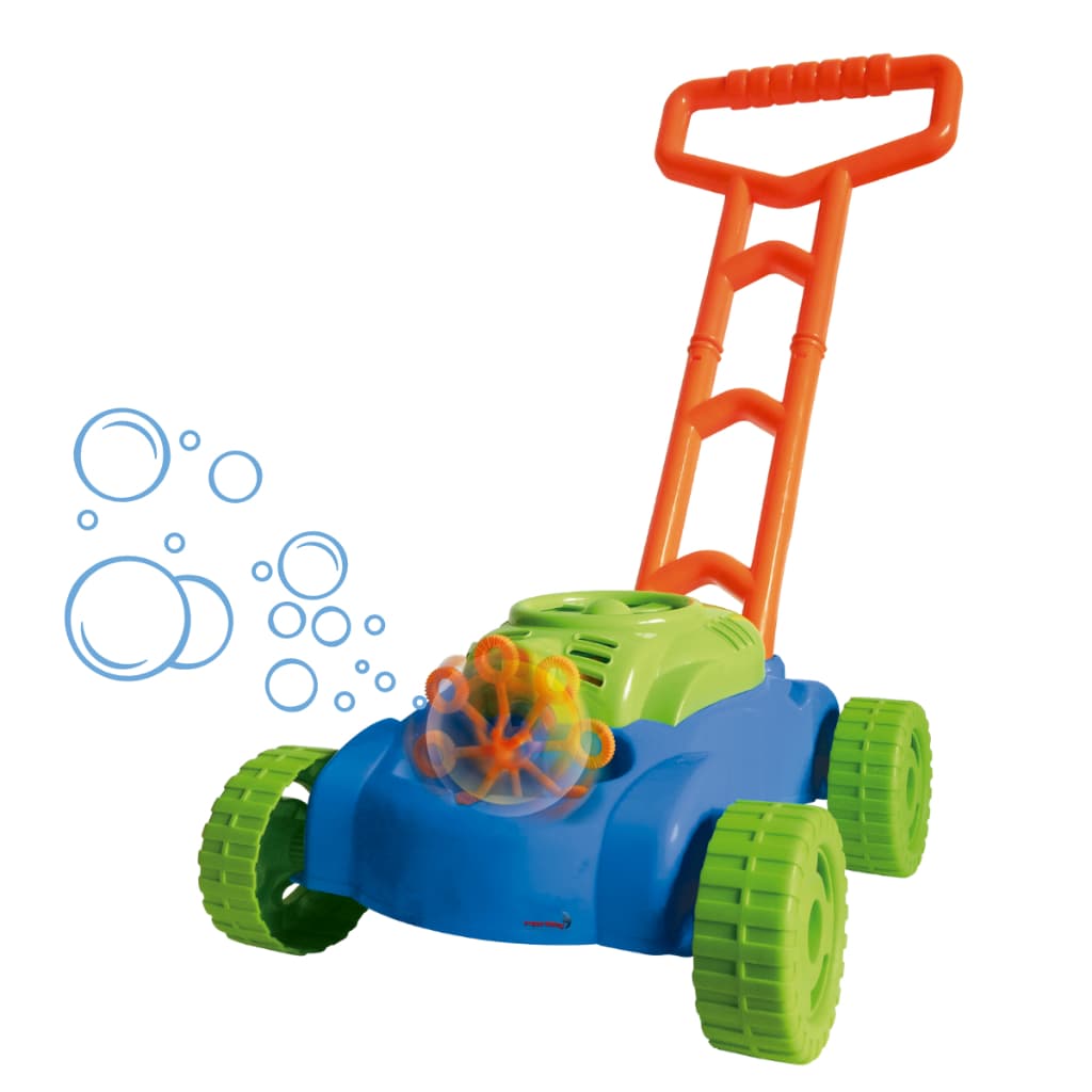 Andador Infantil Bebê Solta Bolhas De Sabão Importway Azul