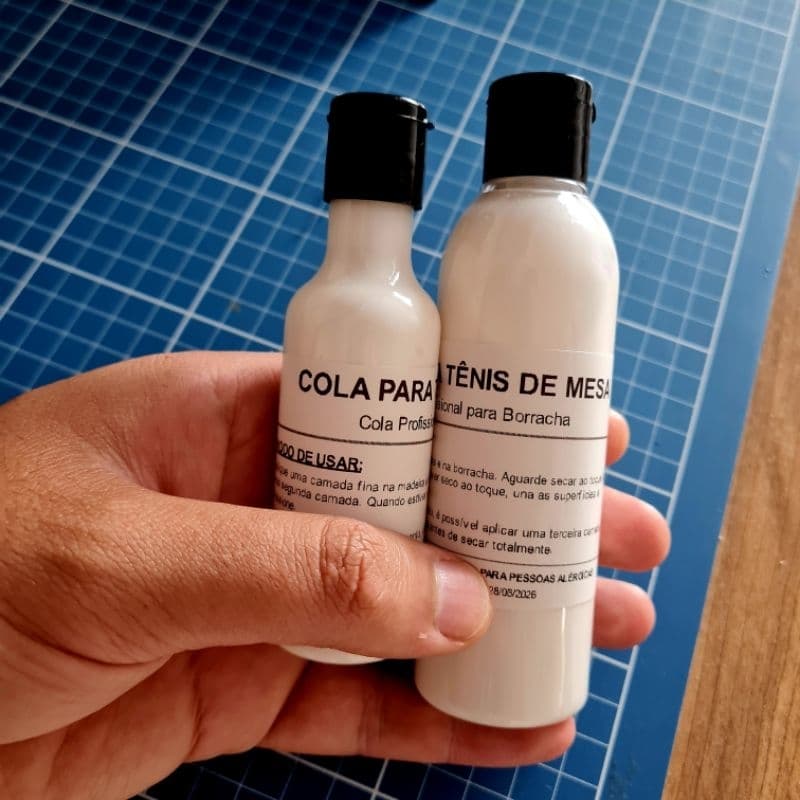 Cola Tênis de Mesa Profissional | Alta Fixação | Fácil aplicação | Secagem Rápida