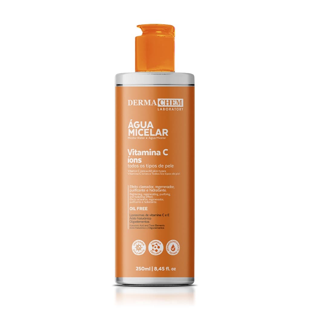 Água Micelar Vitamina C 250ml Dermachem