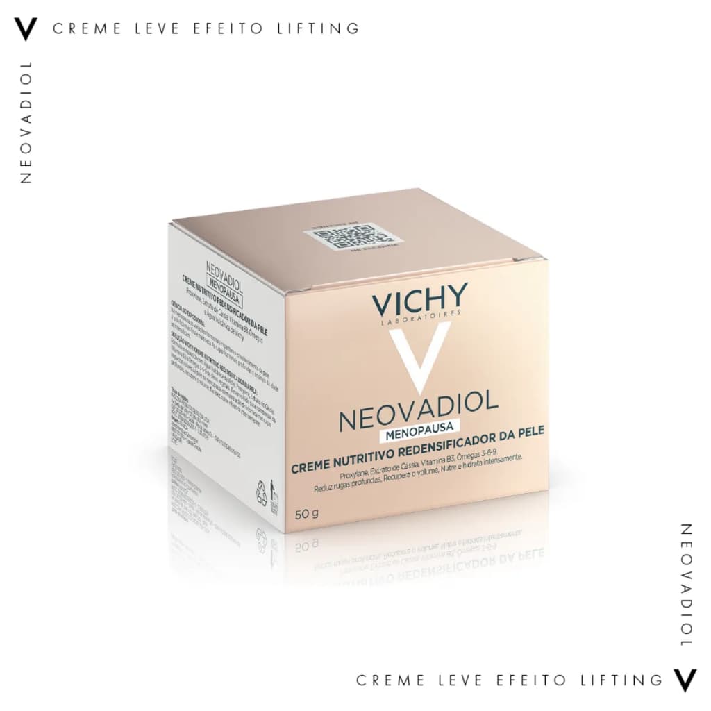 Creme Nutritivo Redensificador Da Pele Neovadiol Menopausa 50ml Vichy spf 50