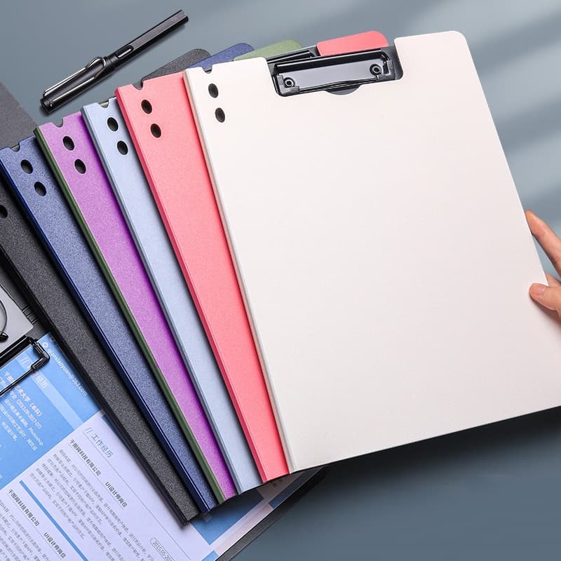 Pasta Catálogo Prancheta com Capa A4 em Polipropileno Uso Escolar Universitário e Comercial