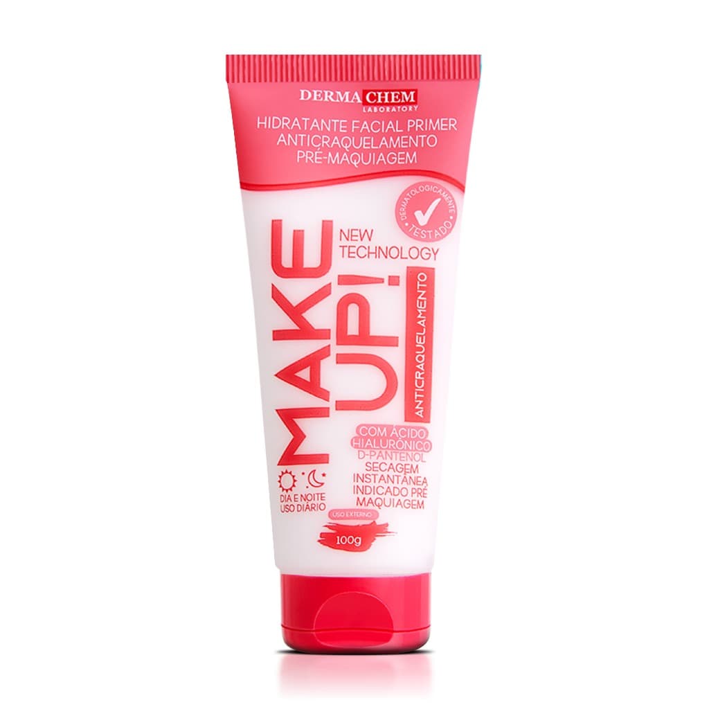 Hidratante Facial Primer Make Up 100g Dermachem