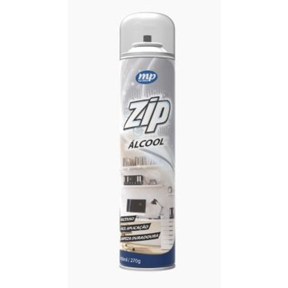 Álcool Líquido Spray My Place Zip Frasco 400ml