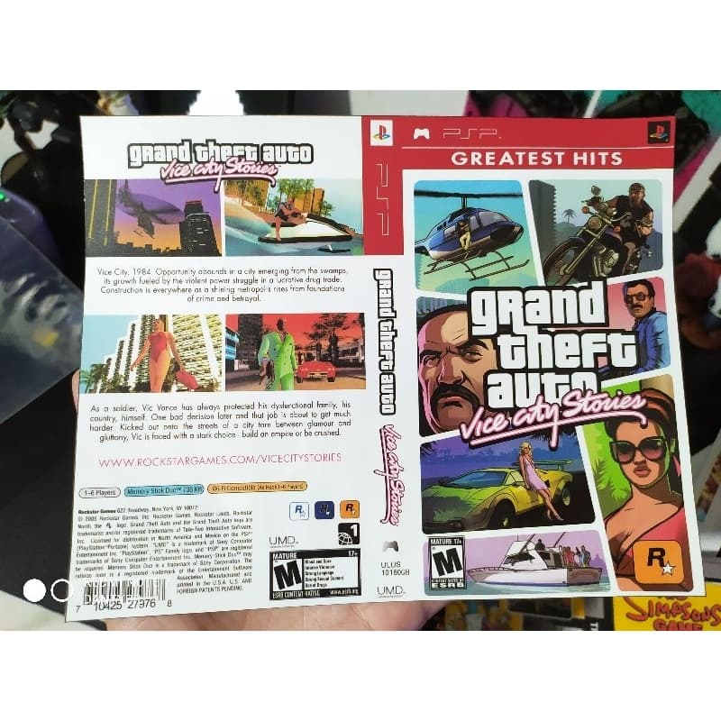 Psp Encartes Impressos - Playstation portátil