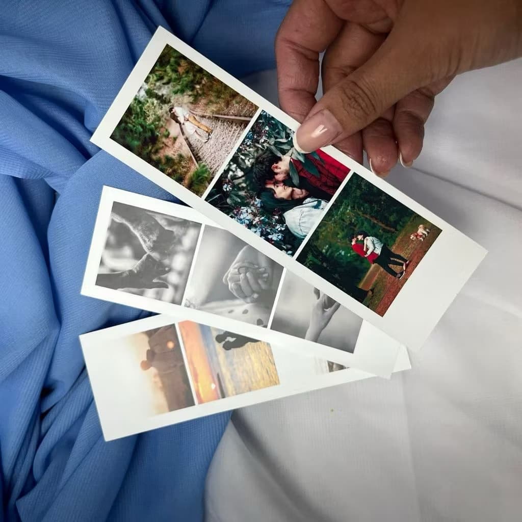 Tirinhas De Fotos Kit Com 8 Tiras - Qualidade Profissional - Envio Rápido