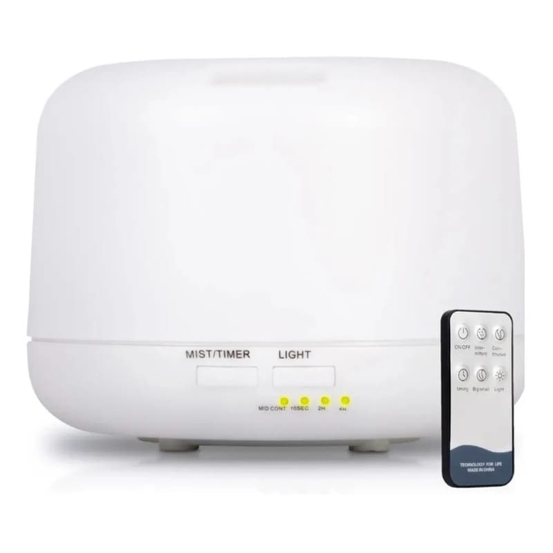 Umidificador e Aromatizador De Ambientes 500ml 7 Cores Silencioso Ideal para dormir respire melhor relaxante