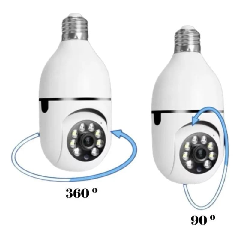 Kit 1 UN Câmera Segurança Prova D'água Infravermelho Lâmpada