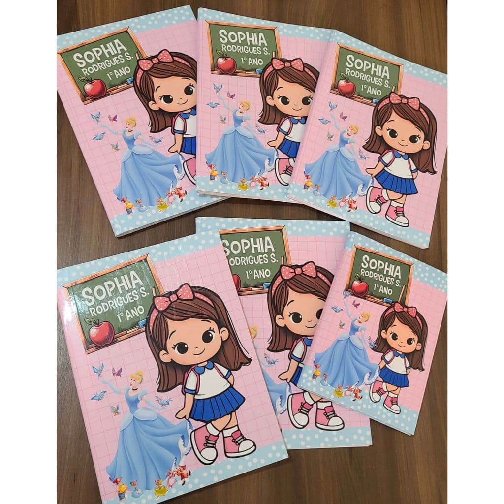Adesivo para Capa de Caderno Personalizado
