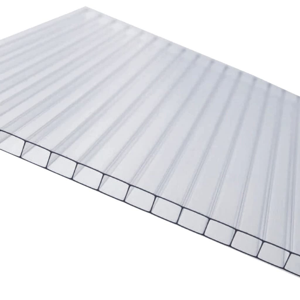 Placa Chapa Policarbonato Alveolar 1,05X2,0mts com 6mm de Espessura