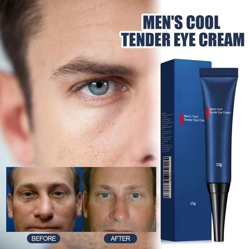 Creme para Olhos Masculino - Anti-Idade, Contra Olheiras e Linhas de Expressão - 15g