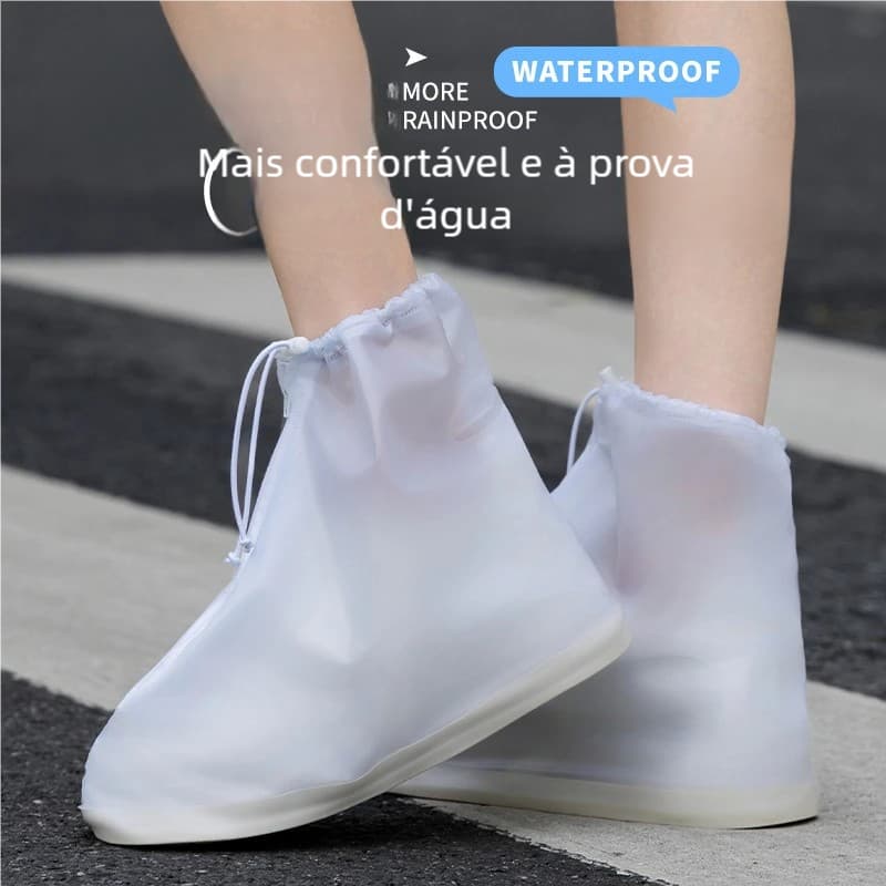 Protetor de Shoes Impermeável - Silicone Antiderrapante | Unissex para Interior/Exterior