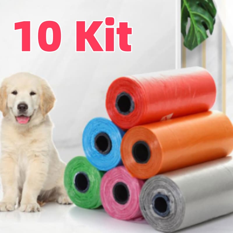 150 Reful Saco De Lixo Saco BiodegradáVel Fezes Do Animal De Estimação