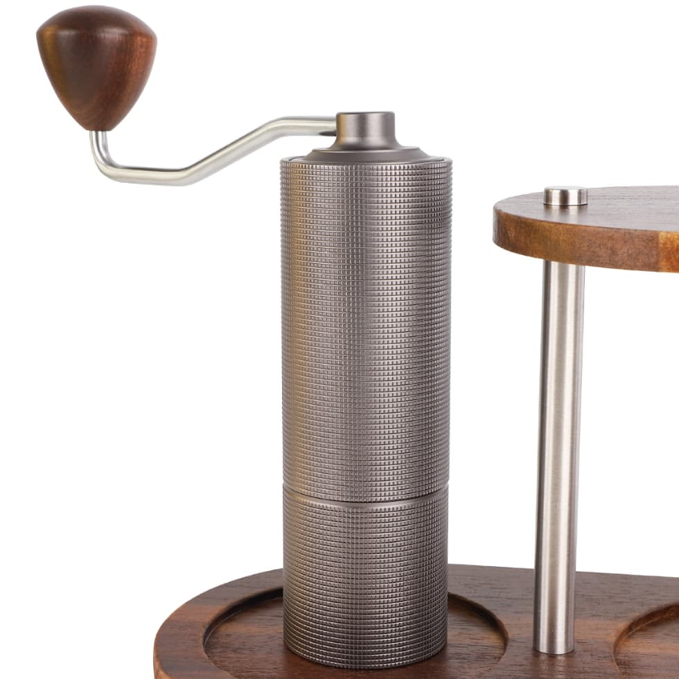 Moedor de Café Manual em Aço Inoxidável com Configurações de Moagem Ajustáveis 20g iCoffee