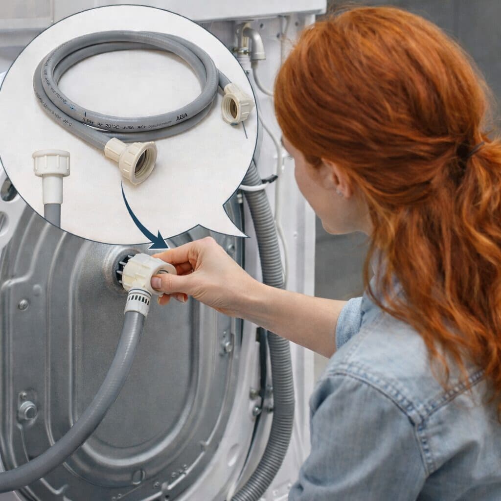 Mangueira Entrada Maquina De Lavar Universal Reforçada