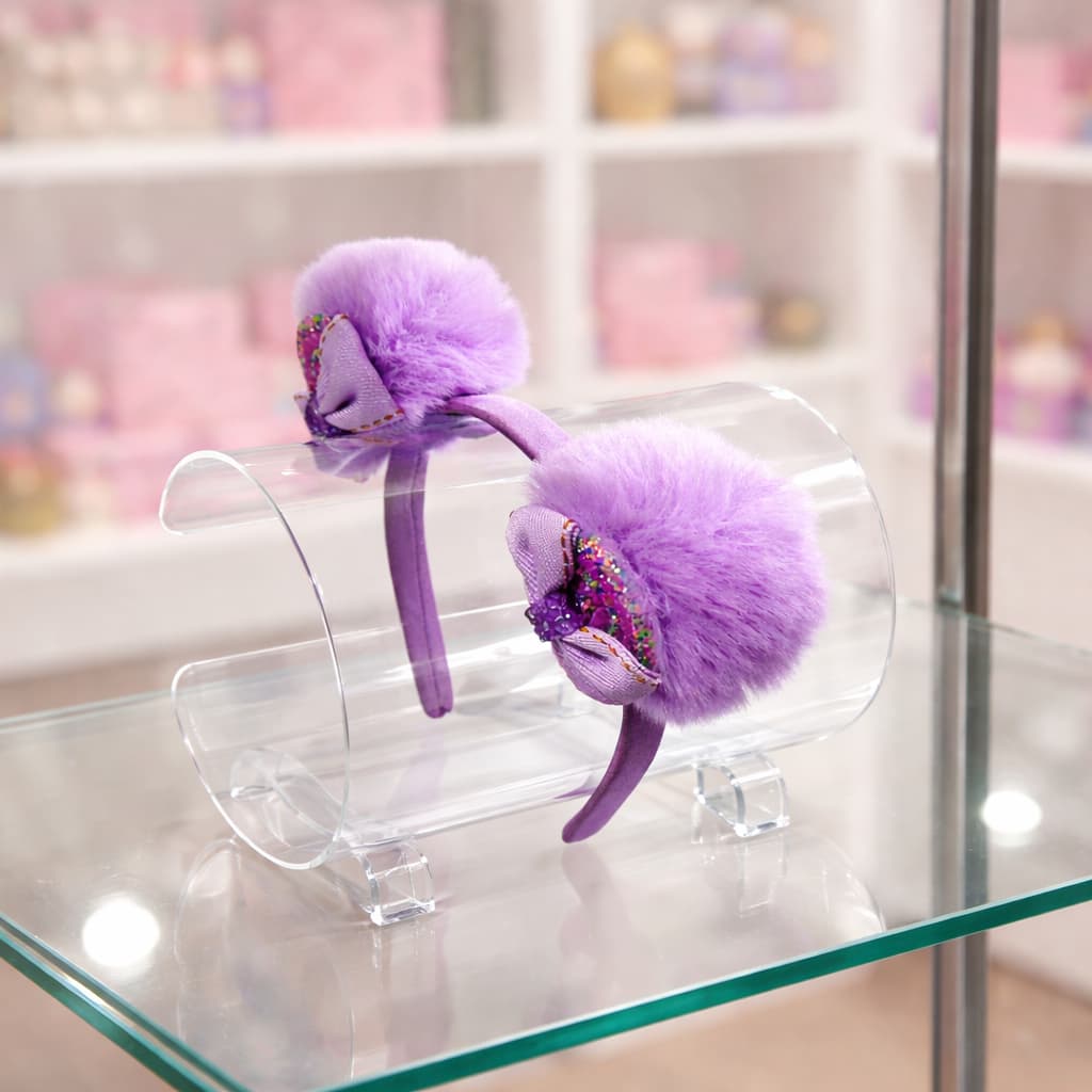Expositor Porta Tiara Acrilico Mini Pequeno