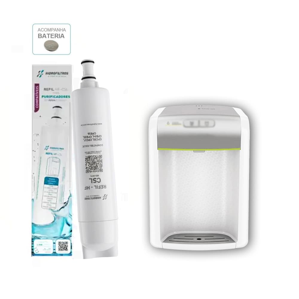 Refil Hidrofiltros Compatível Purificador Filtro Consul CPC CPB
