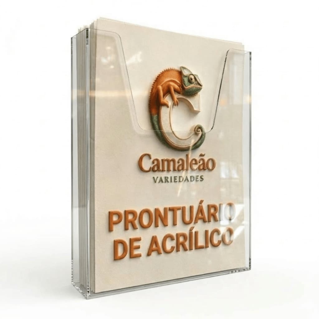 Display A4 Parede Porta Folha Prontuário Acrílico PS Transparente Suporte Avisos Com Fita Dupla Face