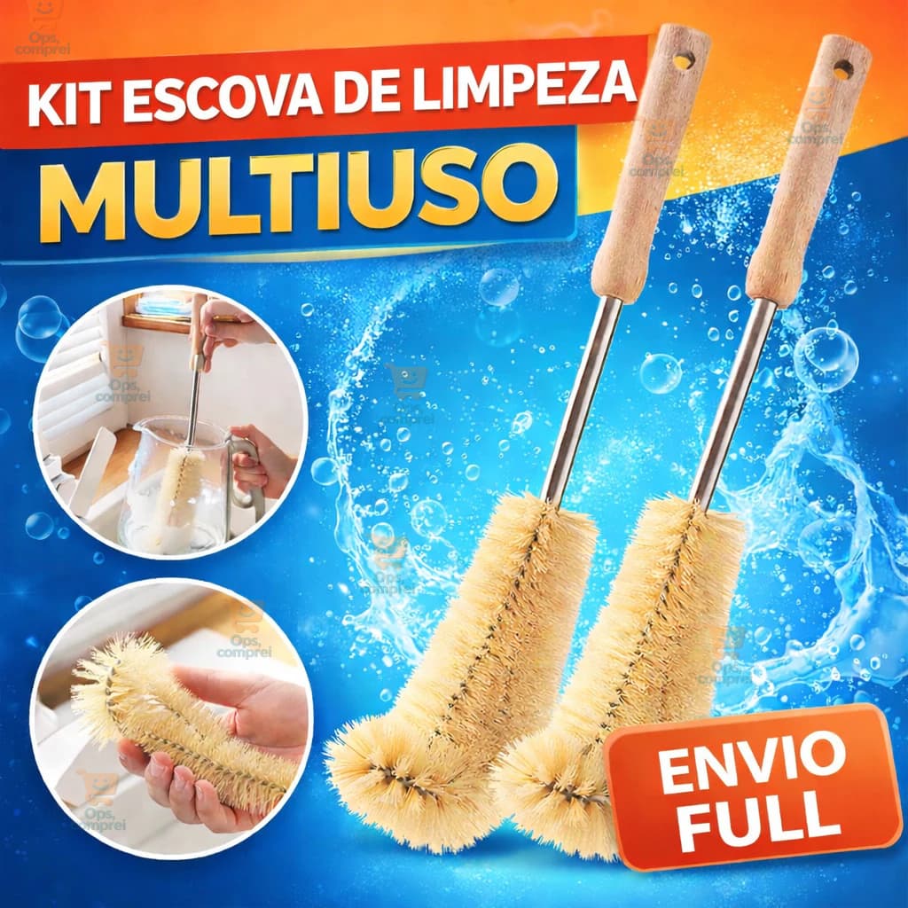 Escova De Limpeza Multiuso De Garrafas De Cabo Longo Cozinha Bebida Copo De Vidro